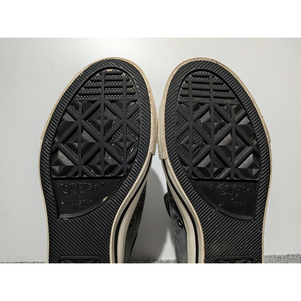 Converse Wedge Sneaker Shoes Womens Size 6 Gray - Picture 8 of 10